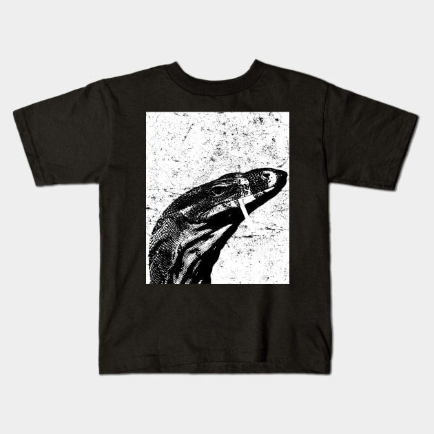 Goanna Kids T-Shirt by Daz Art & Designs